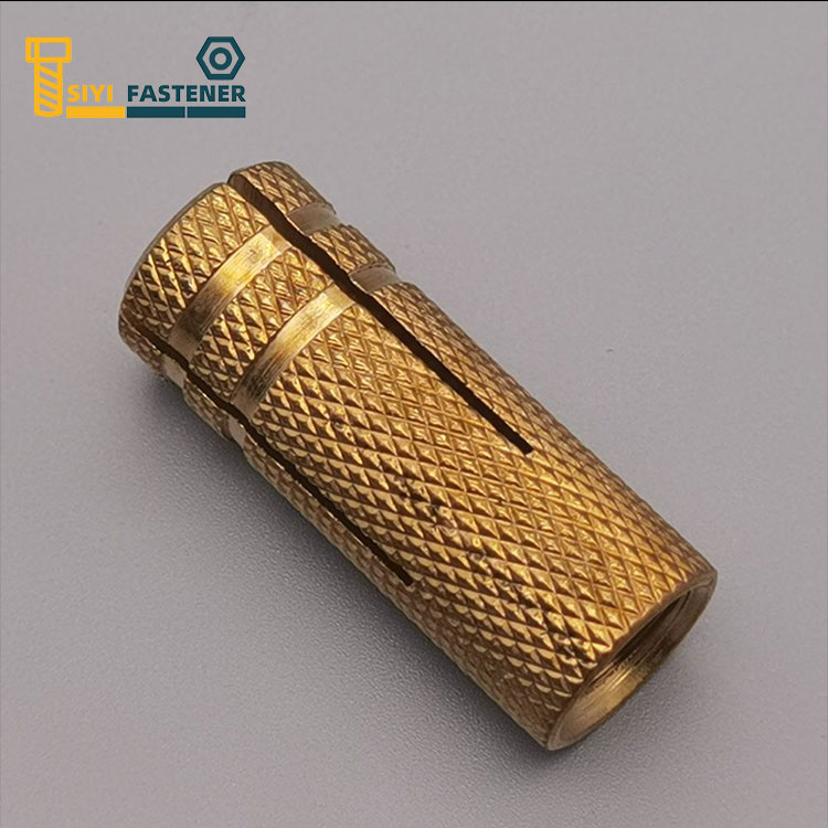 What are brass anchors used for?