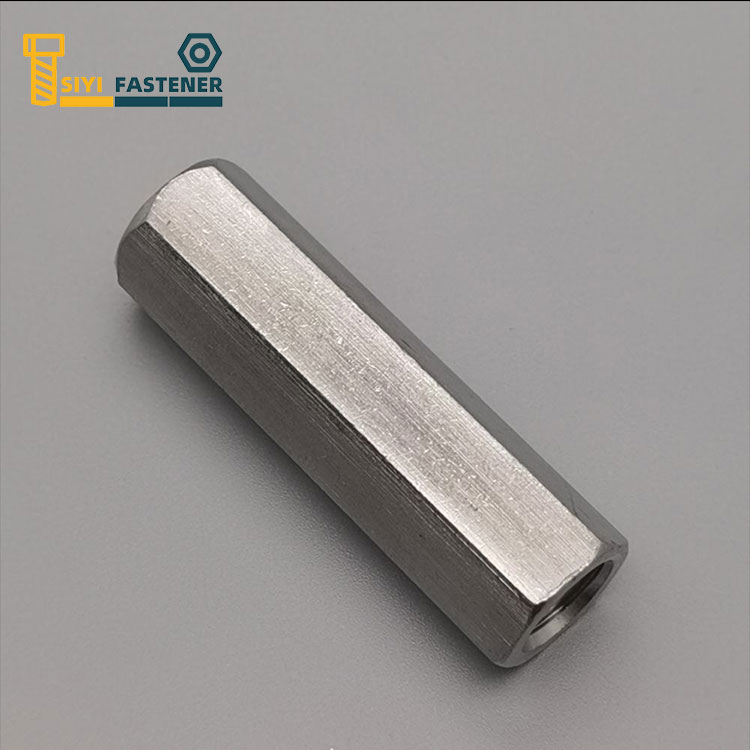 Manufacturing process of Stainless Steel Hex Coupling Nut.