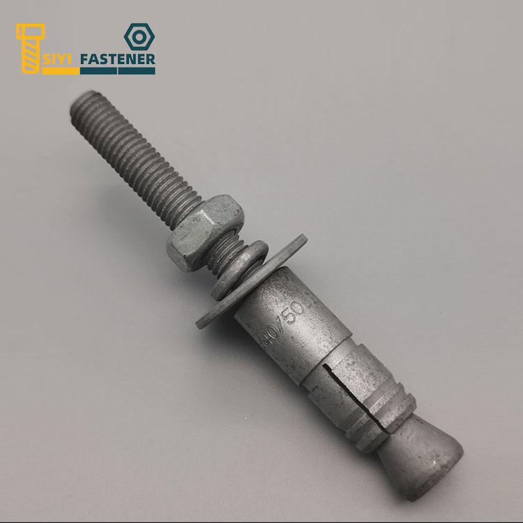 Carbon Steel Heavy Duty Hot Dip Galvanized HDG Sleeve Anchor