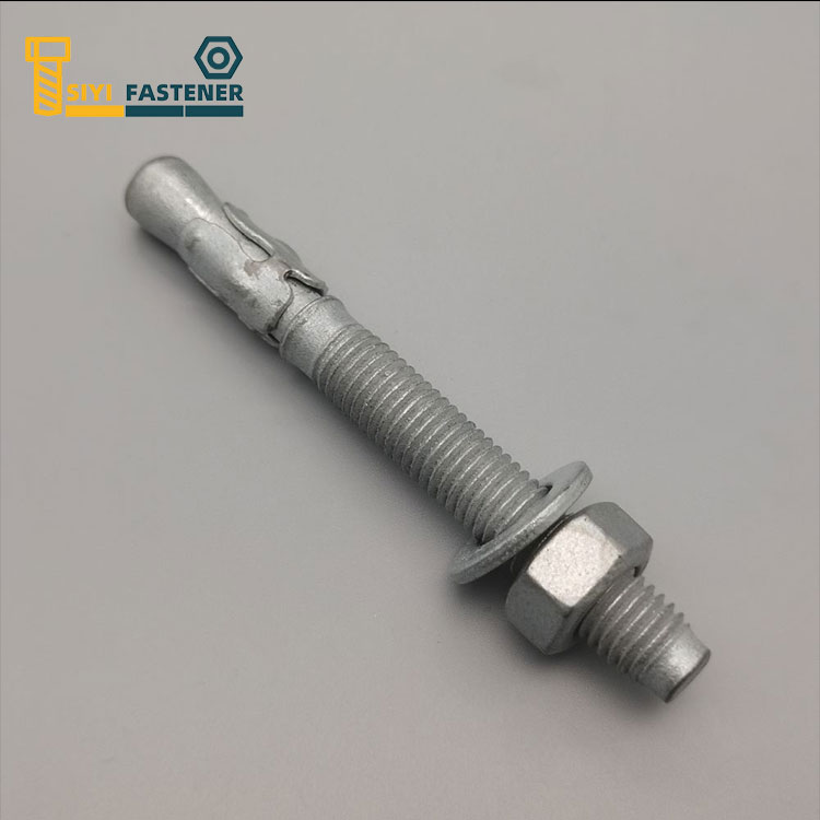 Carbon Steel Hot Dip Galvanized HDG Wedge Anchor