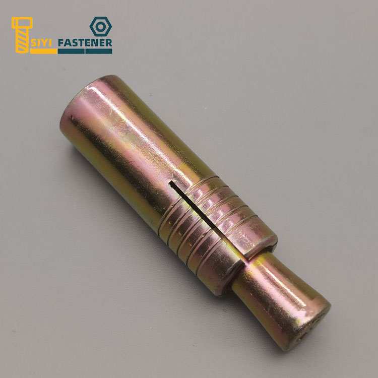 Carbon Steel Yellow Zinc Plated Cut Anchor with Ring
